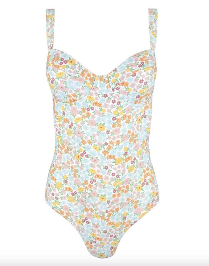 Hawaiian Floral One-Piece